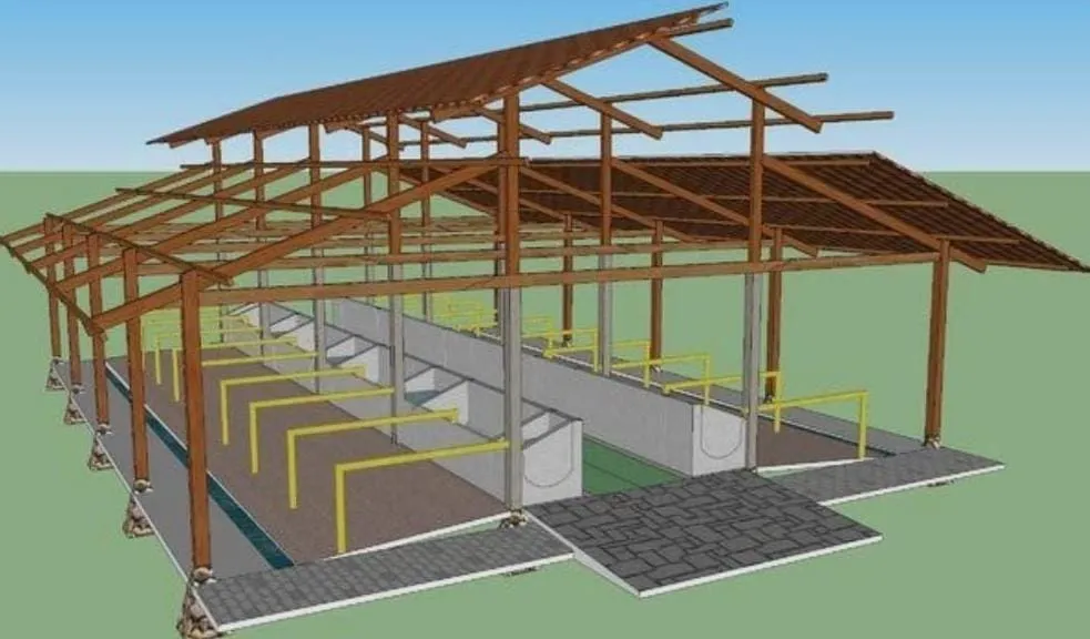 Icono de radieres y cimientos